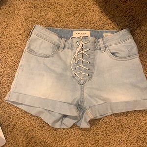 PacSun High Rise Denim Shorts - Size 27